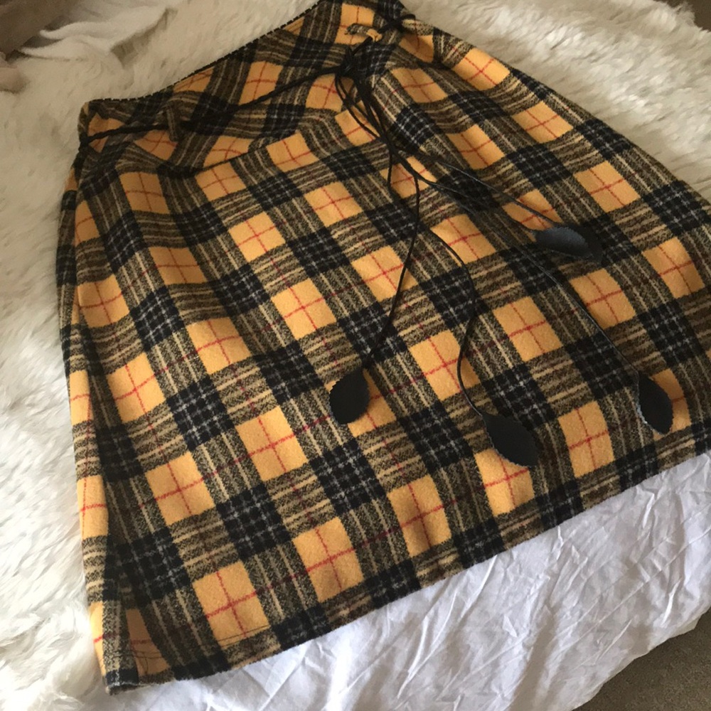 Plaid skirt
